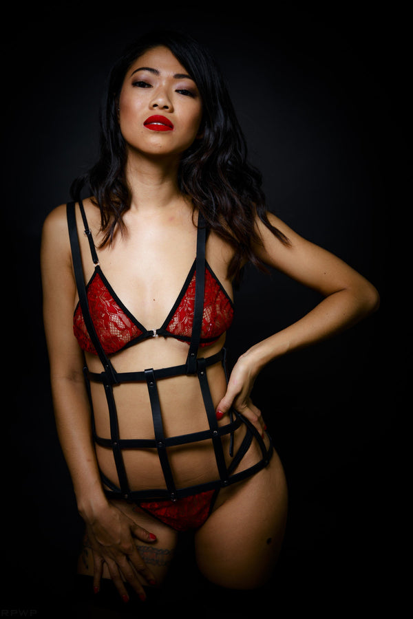 GEORGIA  |  Lingerie and harness set